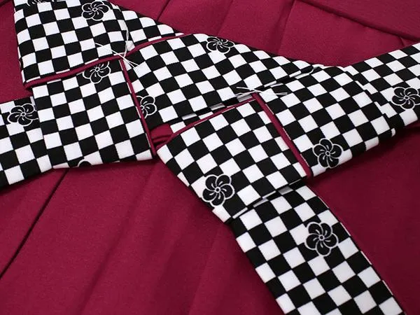 Women's Japanese Kimono Hakama Skirt, Plain Pattern, Hakama Only